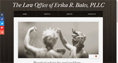 Desktop Screenshot of erikabaleslaw.com